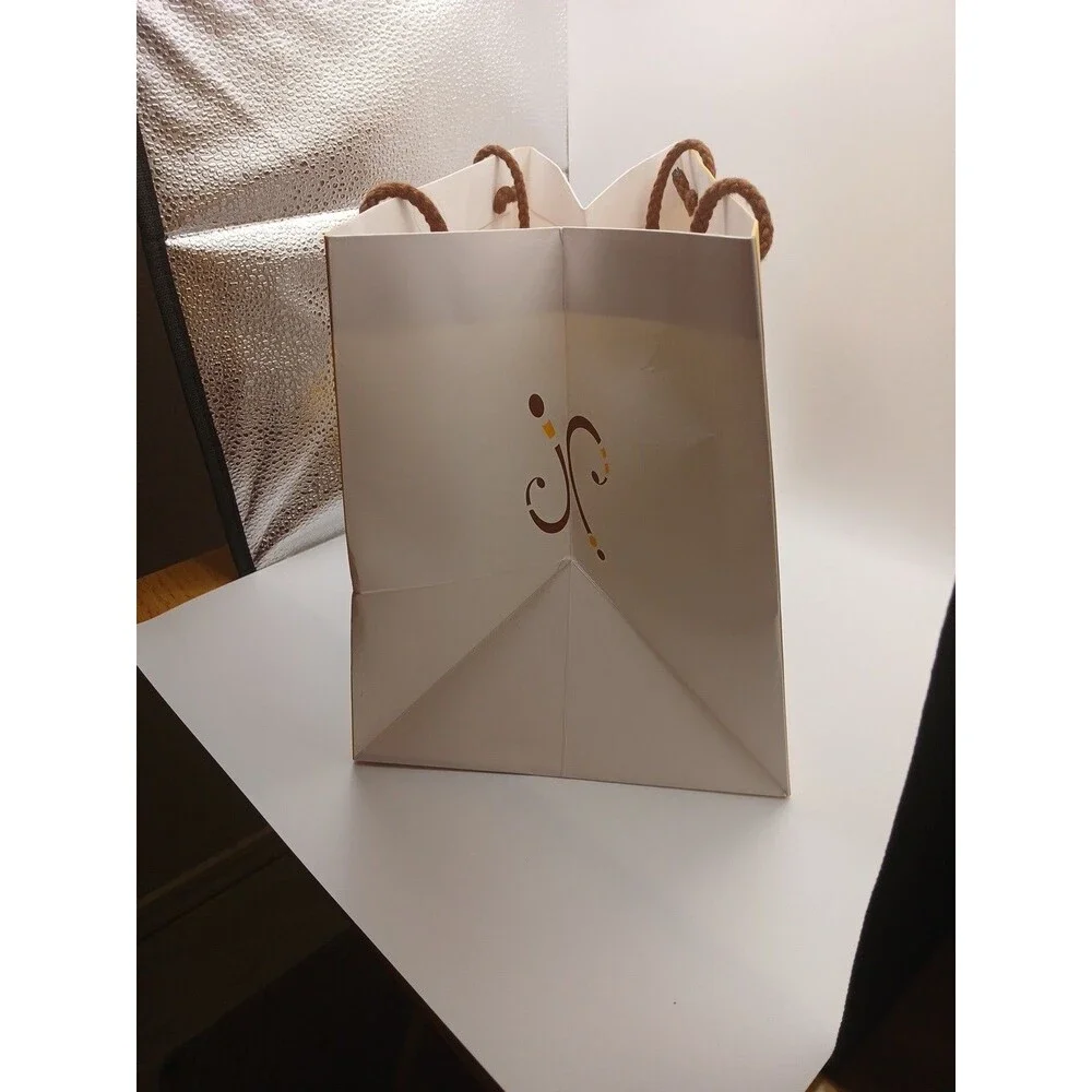 Jean Philippe Chocolate Cafe Bag MSC Paper Bag Handles 9.5